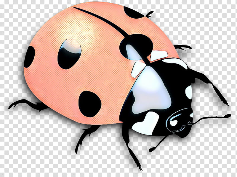 Ladybug, Pop Art, Retro, Vintage, Cartoon, Animated Cartoon, Insect, Snout transparent background PNG clipart