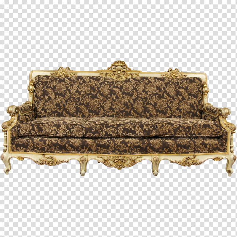 Couch, Sofa Brentwood 2er Roombird, Upholstery, Loveseat, Furniture, Chair, Italian Rococo Interior Design, Antique transparent background PNG clipart