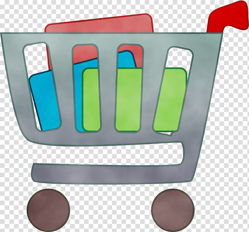 Shopping Cart, Watercolor, Paint, Wet Ink, Shopping Bag, Shopping Centre, Grocery Store, Basket transparent background PNG clipart