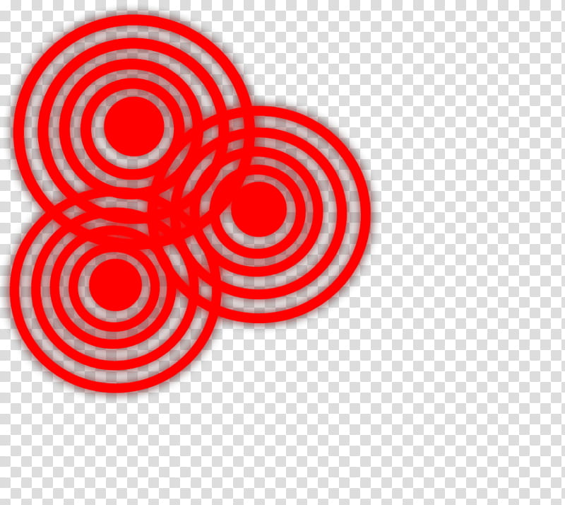 round red art illusration transparent background PNG clipart