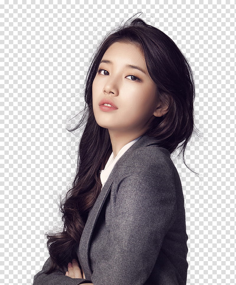 CHAE EUN, woman in black brassiere transparent background PNG