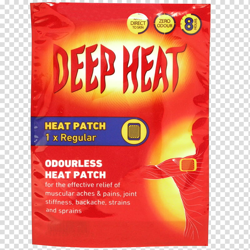 Deep Heat Patch, Heating Pads, Back Pain, Human Back, Pain Management transparent background PNG clipart