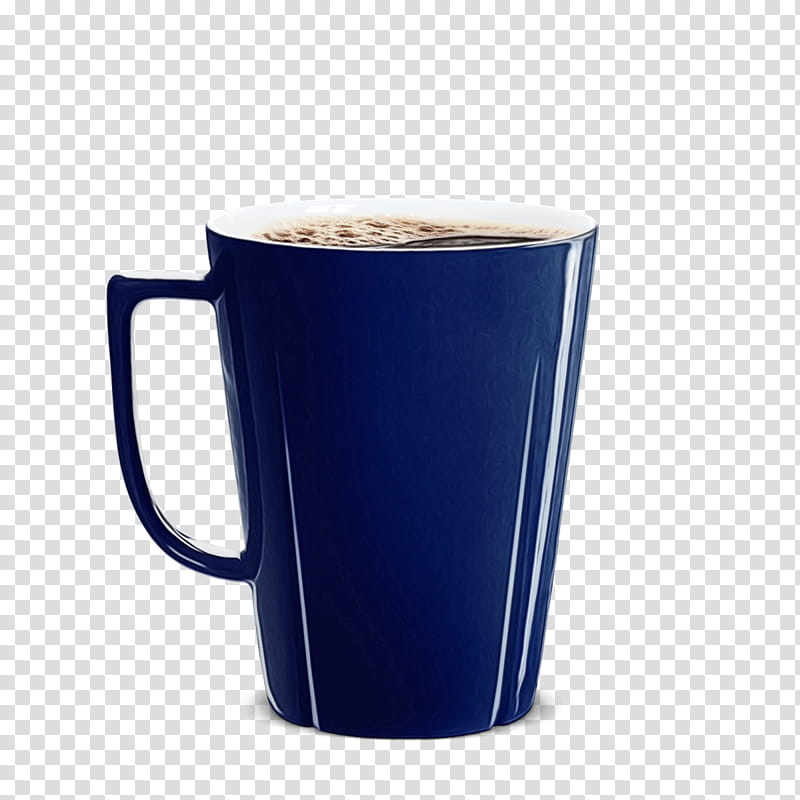 Coffee Cup Cup, Ceramic, Mug M, Cobalt Blue, Drinkware, Porcelain, Tableware, Serveware transparent background PNG clipart