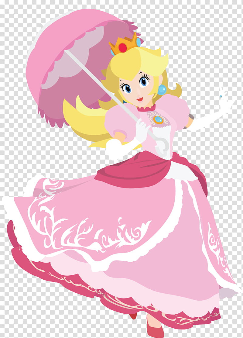 Peach  Smash Bros Ultimate Art transparent background PNG clipart