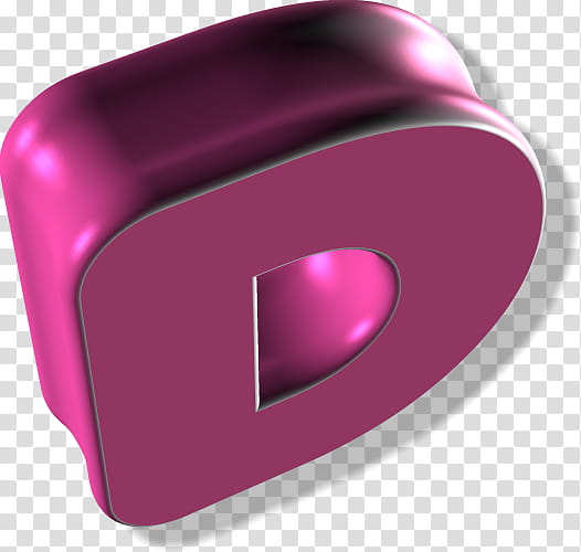 pink letter D transparent background PNG clipart