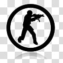 Hugo icon collection in the ecqlipse  style, COUNTERSTRIKE transparent background PNG clipart