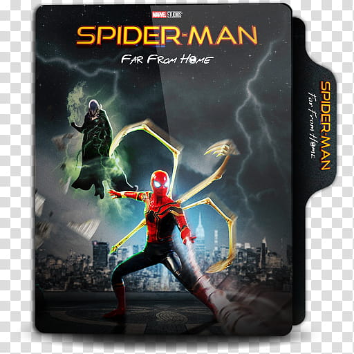Spider Man Far From Home  Folder Icon, FFH  transparent background PNG clipart