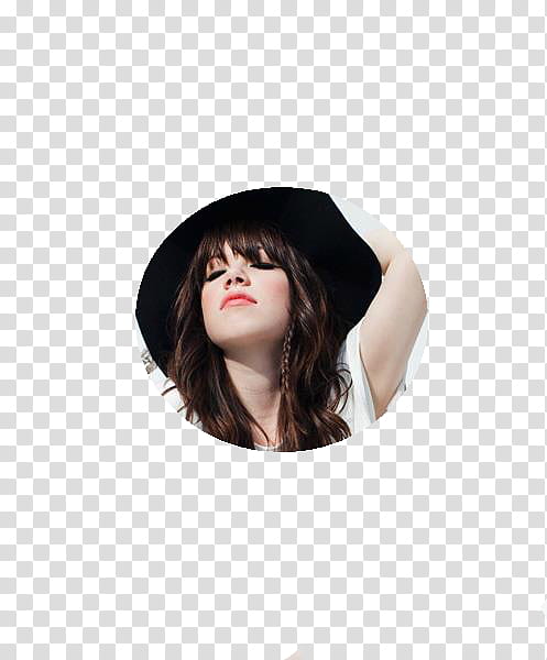 y JPG de Carly Rae Jepsen, woman wearing black hat transparent background PNG clipart