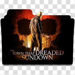 The Town That Dreaded Sundown Folder Icon, The Town that dreaded Sundown_x transparent background PNG clipart