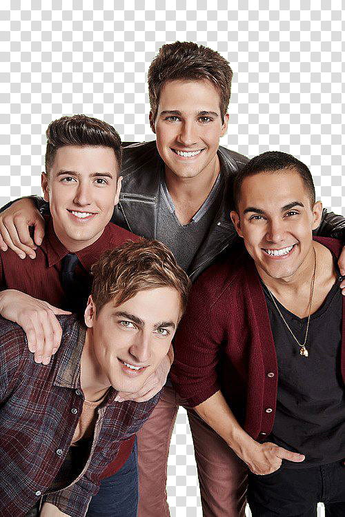 four smiling men transparent background PNG clipart