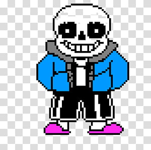 Undertale Sans Pixel Art, HD Png Download , Transparent Png Image - PNGitem