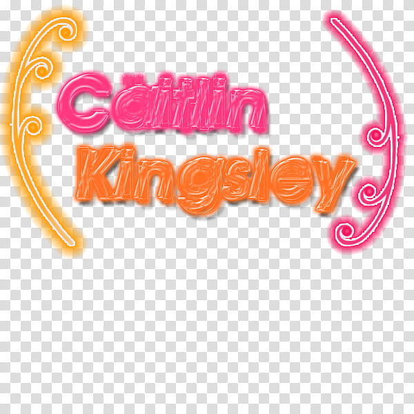 Texto Caitlin Kingsley  transparent background PNG clipart