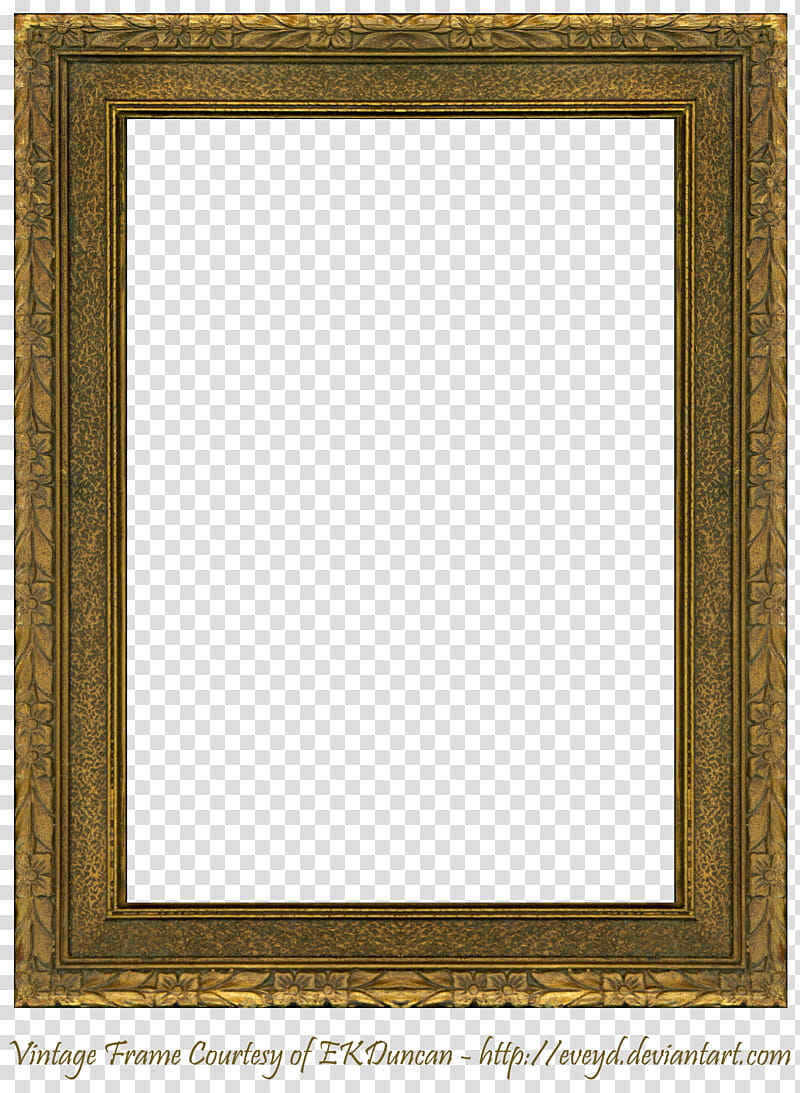 Floral Embossed Frame , vintage rectangular baroque frame transparent background PNG clipart