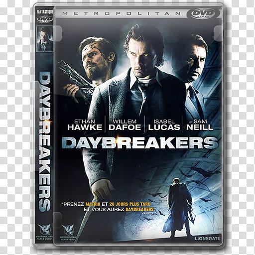 DvD Case Icon Special , Daybreakers DvD Case transparent background PNG clipart