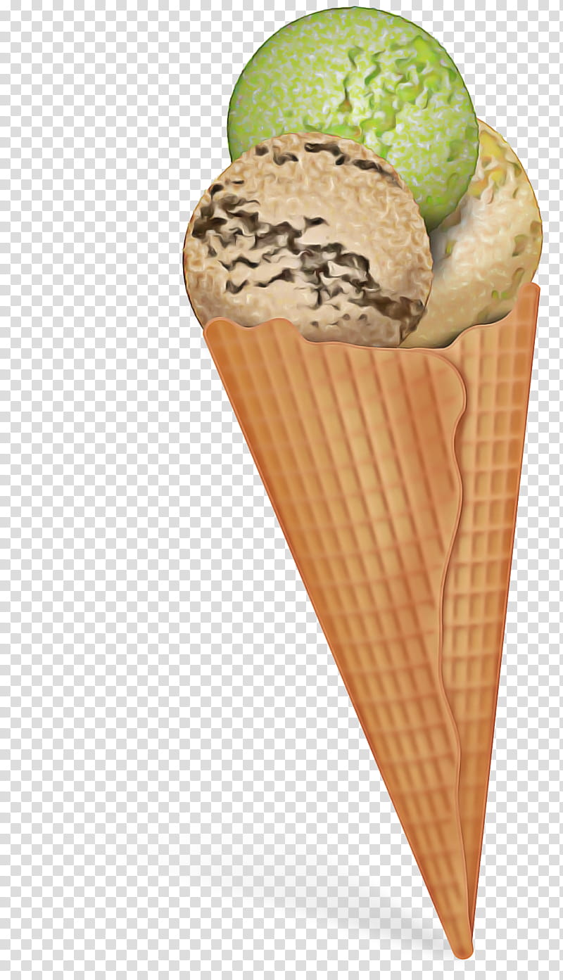 Ice Cream Cone, Ice Cream Cones, Food, Chocolate Ice Cream, Frozen Dessert, Sorbetes, Dondurma, Pistachio Ice Cream transparent background PNG clipart