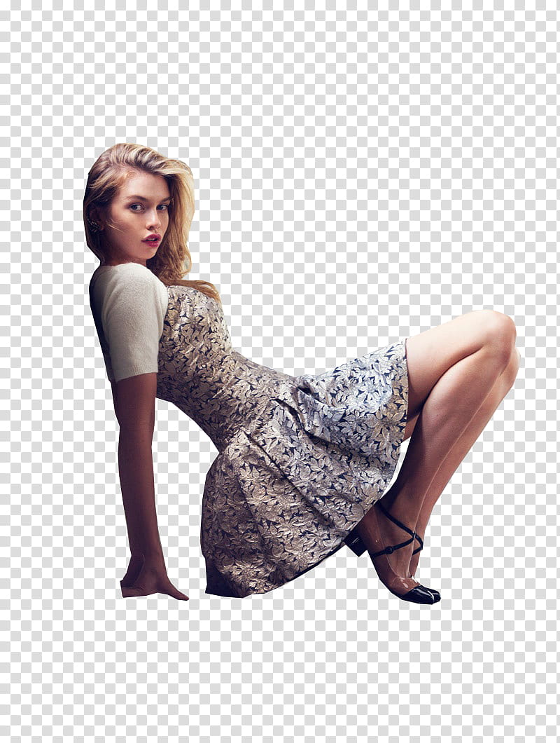 Stella Maxwell, confident () transparent background PNG clipart