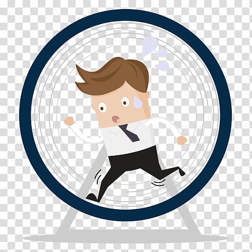 Hamster, Hamster Wheel, Businessperson, Cartoon, Male, Sitting, Chair, Gesture transparent background PNG clipart