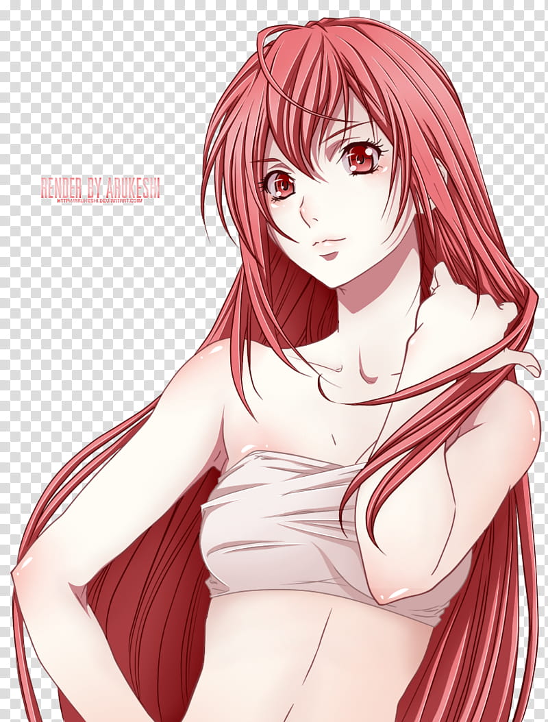 render Hakaze, female anime character transparent background PNG clipart