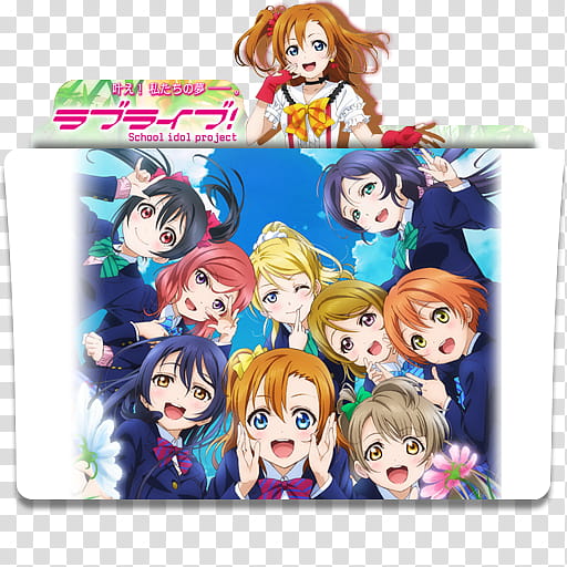 Anime Icon , School Idol Project transparent background PNG clipart
