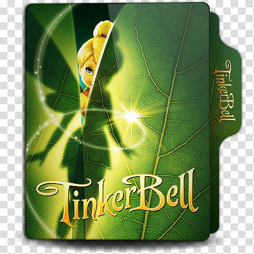 Animation  folder icon, Tinker Bell. () transparent background PNG clipart