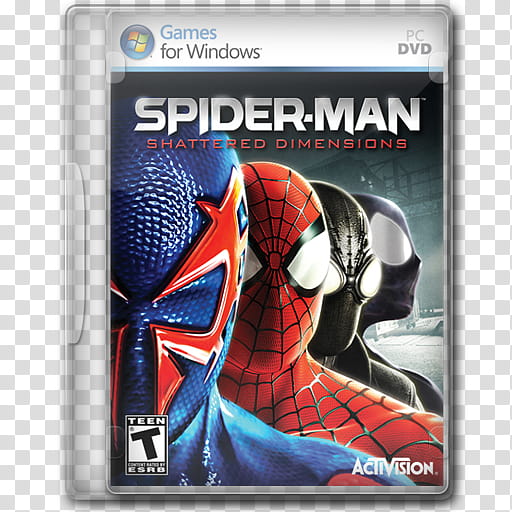 Game Icons , Spider Man Shattered Dimensions transparent background PNG clipart