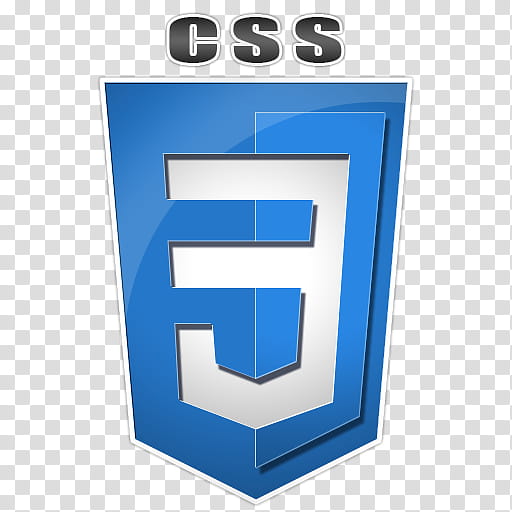 Css Badge, blue and white CSS icon transparent background PNG clipart