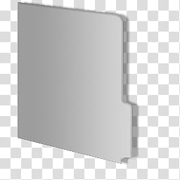 Windows  Clean Gray Folders, gray file folder illustration transparent background PNG clipart
