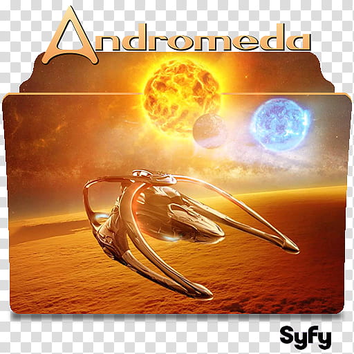 Andromeda series and season folder icons, Andromeda ( transparent background PNG clipart