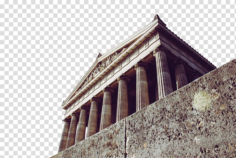 , architectural graphy of Parthenon, Greece transparent background PNG clipart
