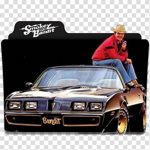 Movies folder icons , Smokey and the bandit transparent background PNG clipart