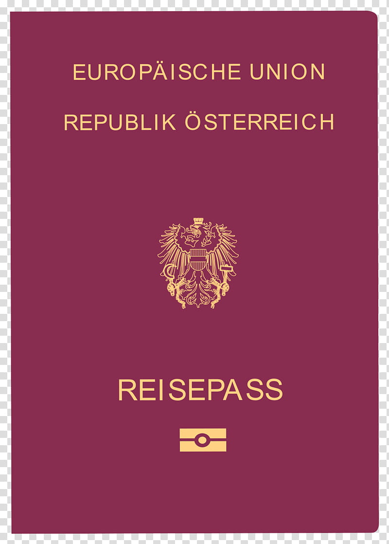 Austria Text, Passport, Austrian Passport, Line, Purple, Austrians, Identity Document transparent background PNG clipart