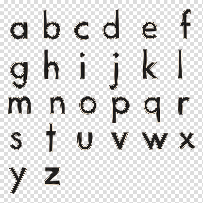alphabet text transparent background PNG clipart