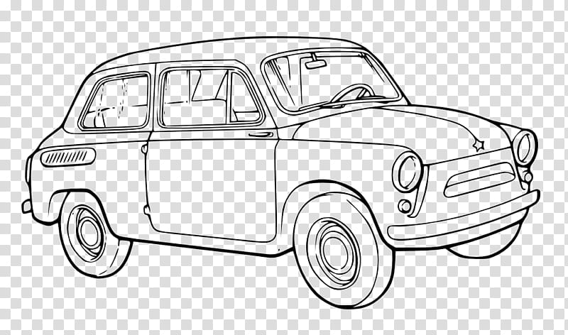 Classic Car, Sports Car, Drawing, Engine, Line Art, Motor Vehicle, City Car, Compact Car transparent background PNG clipart