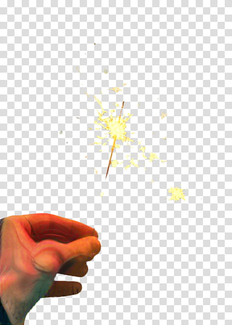 New Year Party, Sparkler, Hand, Fireworks, Finger, Light, Text, Sticker transparent background PNG clipart