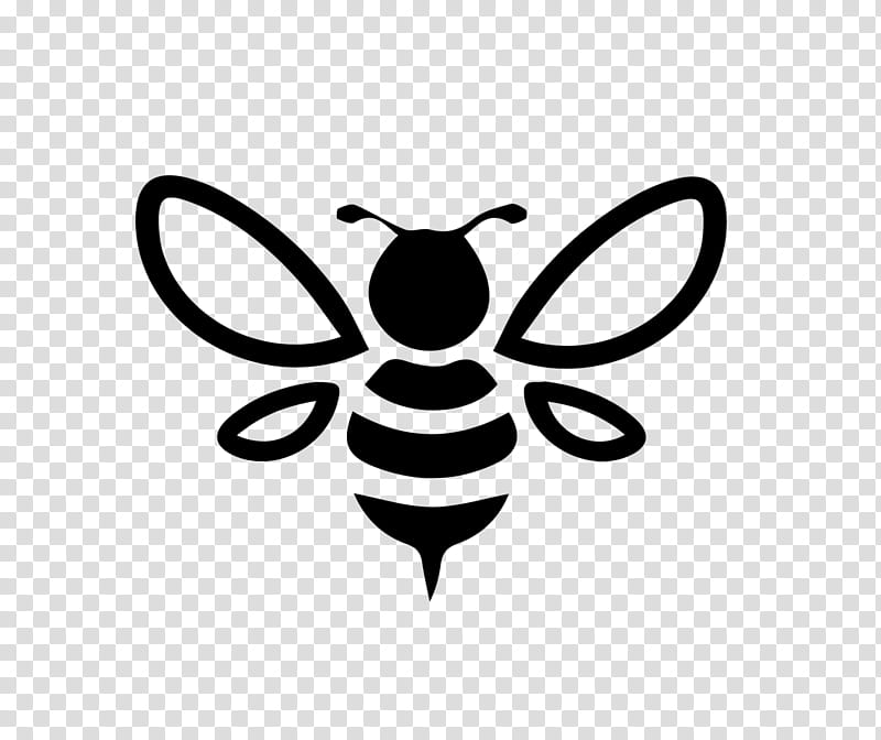 Bee, Honey Bee, Beehive, Beekeeping, Bumblebee, Apiary, Queen Bee, Black transparent background PNG clipart