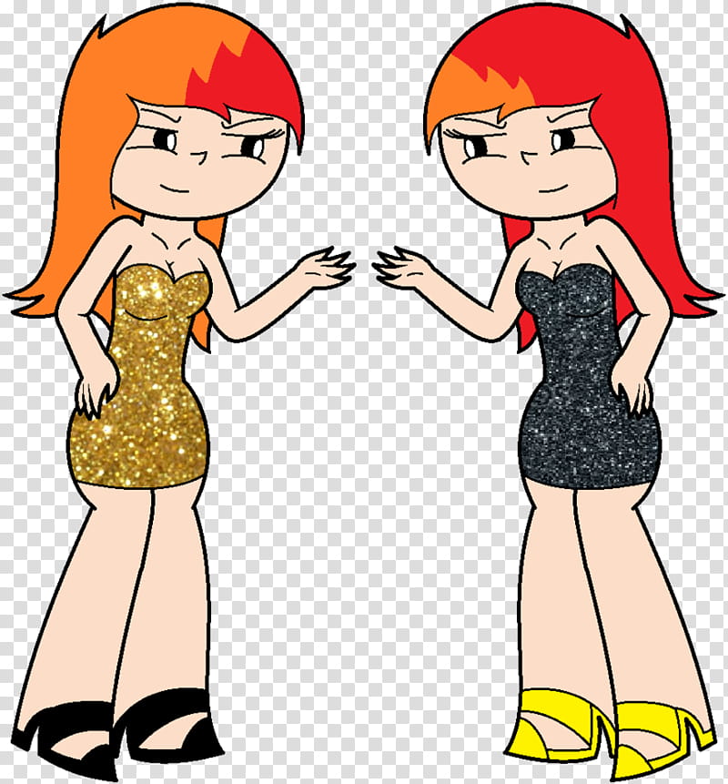 Molly and Morticia Spicer transparent background PNG clipart