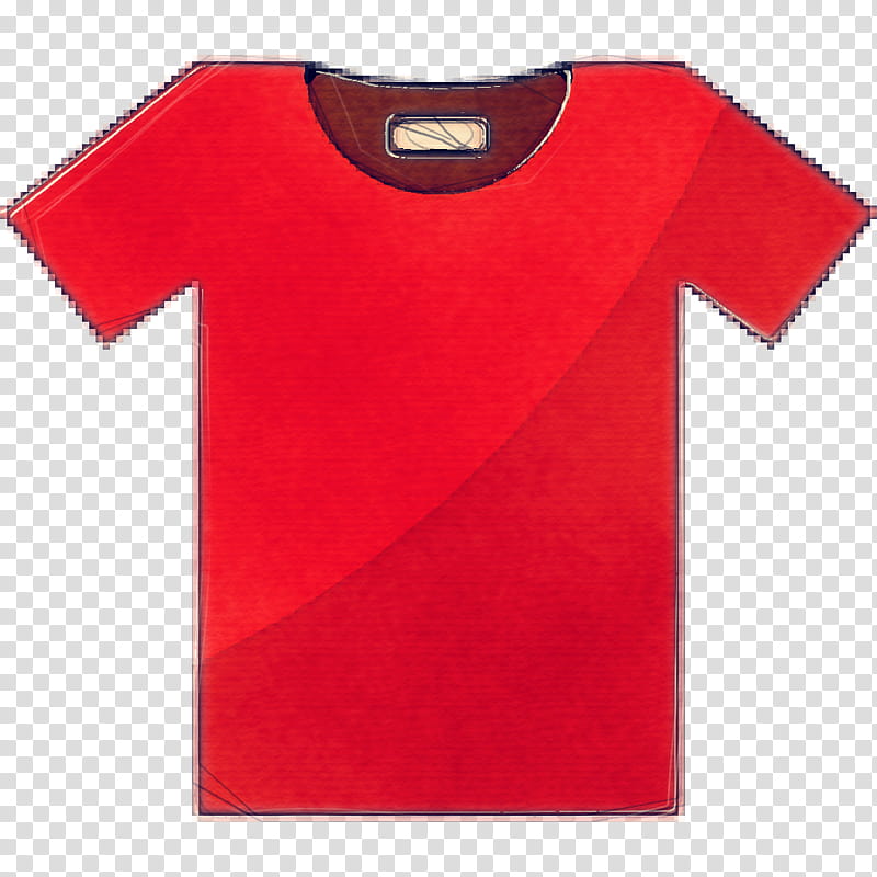 Orange, Tshirt, Clothing, Red, Sleeve, Active Shirt, Top transparent background PNG clipart