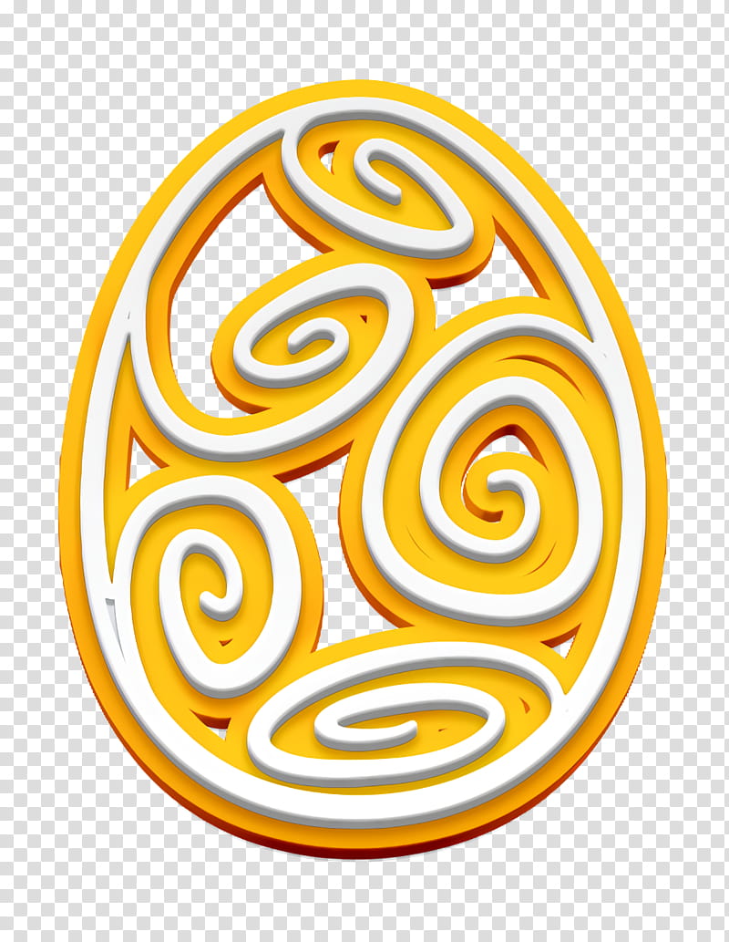 decorated icon easter icon easteregg icon, Fashion Icon, Yellow, Circle, Symbol, Oval transparent background PNG clipart