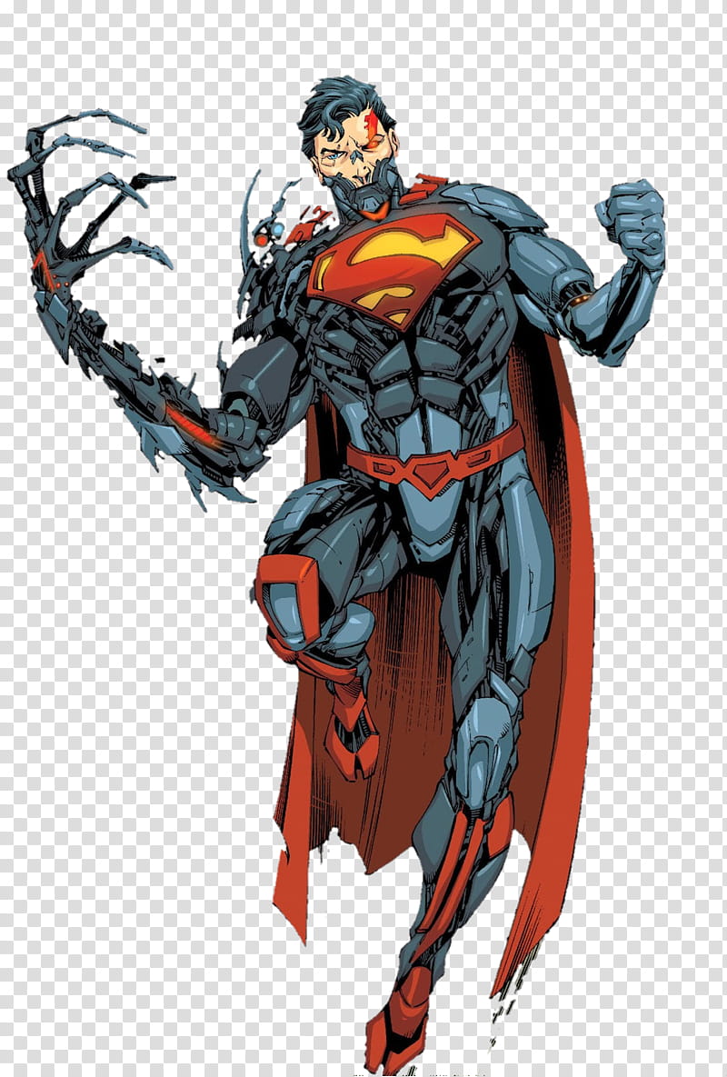 New  cyborg superman transparent background PNG clipart