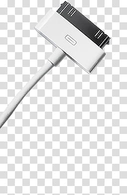 Cables, white -pin charging cable transparent background PNG clipart