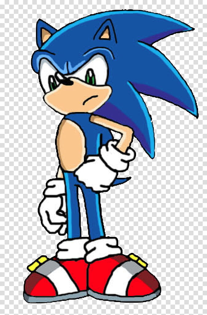 Sonic Pose Thing, Super Sonic character illustration transparent background  PNG clipart