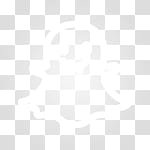 Minimal JellyLock, white Snapchat logo transparent background PNG clipart