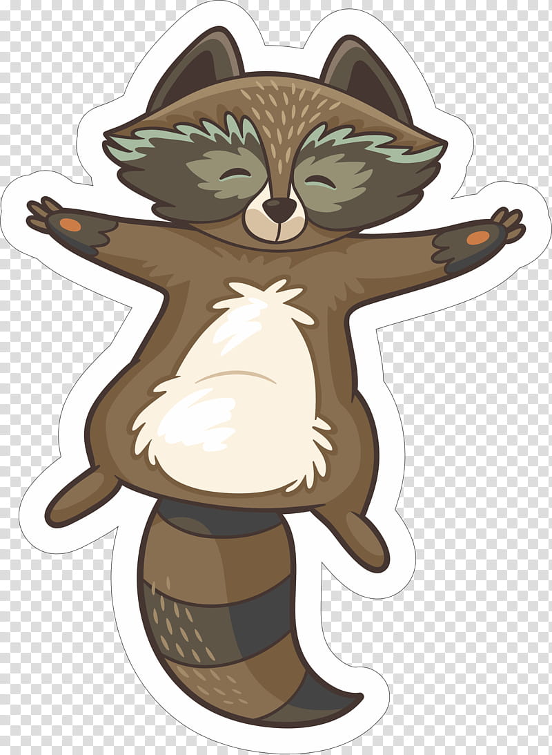 Kitten, Raccoon, Raccoons, Cartoon, Cat, Tail, Whiskers, Fox transparent background PNG clipart