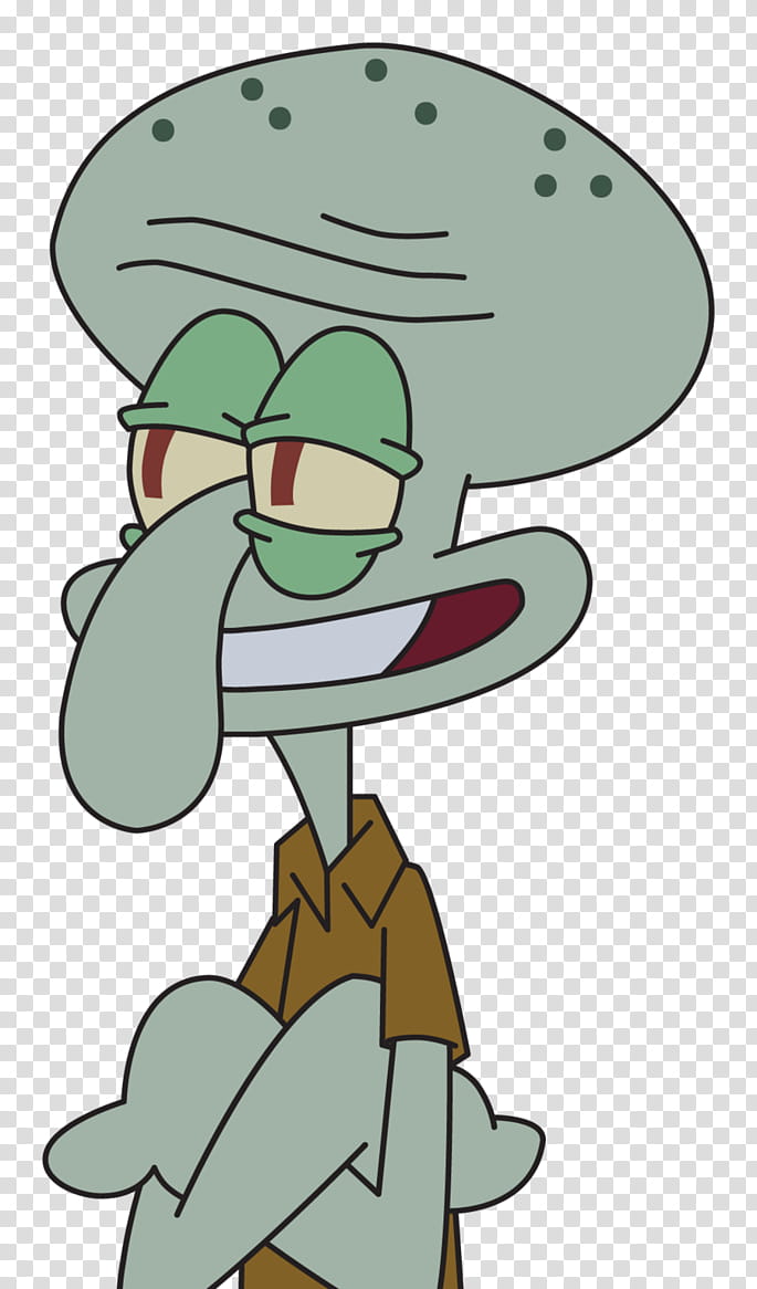 Squidward Transparent Background Png Clipart Hiclipart