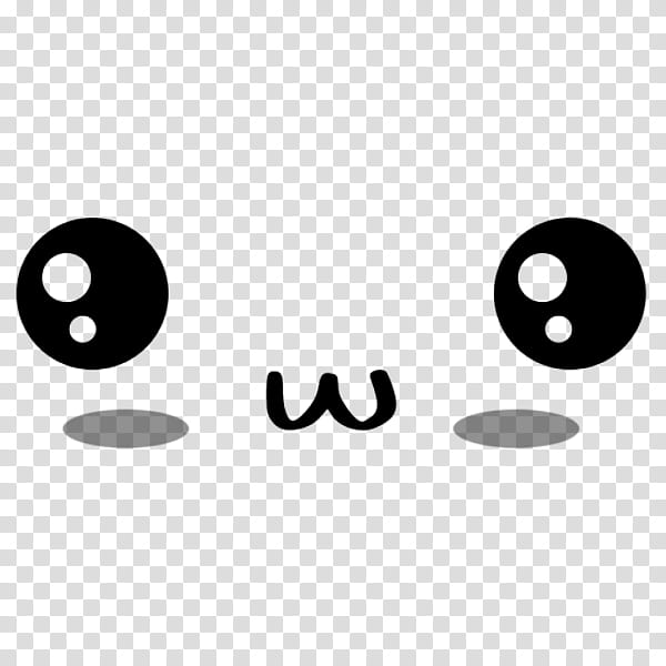 white and black smiley transparent background PNG clipart