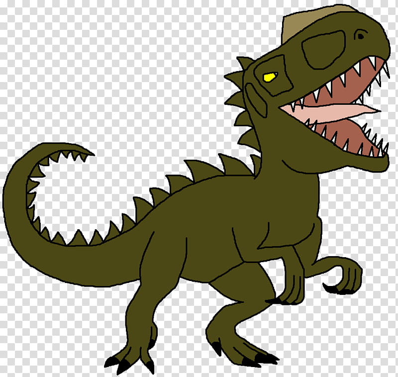 Jurassic World, Tyrannosaurus, Megalosaurus, Neovenator, Dinosaur King, Pachycephalosaurus, Saurolophus, Velociraptor transparent background PNG clipart