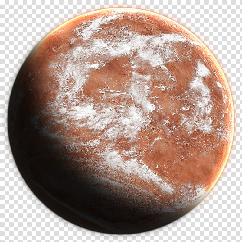 Desert Planet Resource, brown and white planet illustration transparent background PNG clipart