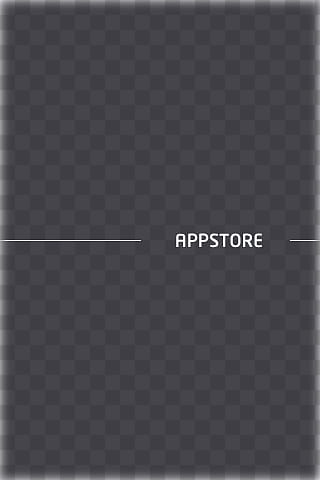 Triplet iPhone Theme SD, appstore text on gray background transparent background PNG clipart