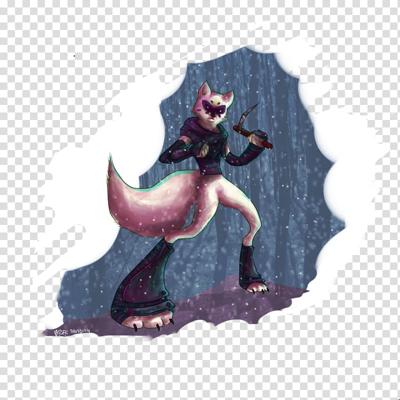 Ninja, Arctic Fox, Systemic Lupus Erythematosus, Mile, Drawing, Female, Comics, Figurine transparent background PNG clipart