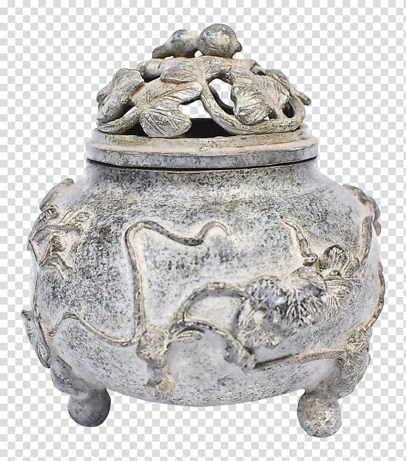 toad stone carving artifact silver statue, Metal, Urn, Earthenware, Sculpture, Ceramic transparent background PNG clipart